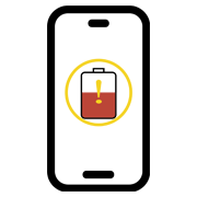 バッテリー issue icon
